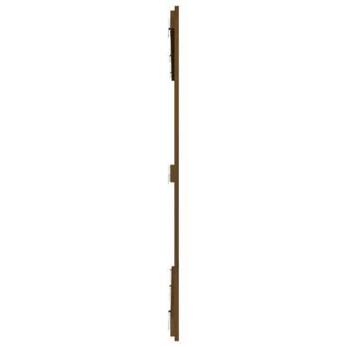 Zidno uzglavlje boja meda 159,5x3x110 cm masivna borovina - boja meda 159.5 x 110 cm 1 Cijena