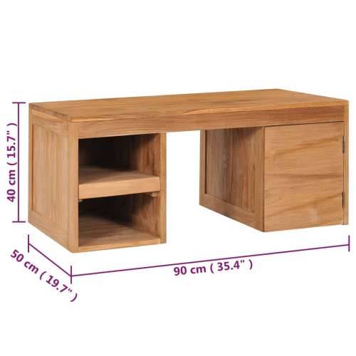 Stolić za kavu 90 x 50 x 40 cm od masivne tikovine Cijena