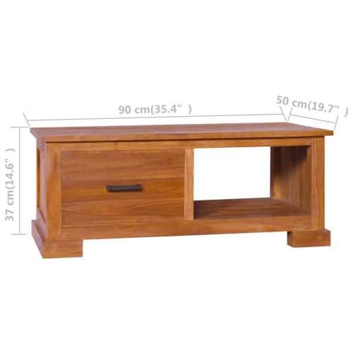 TV ormarić 90 x 50 x 37 cm od masivne tikovine Cijena