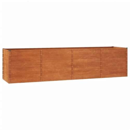 Povišena gredica - Vrtna gredica boja hrđe 320 x 80 x 77 cm čelik COR-TEN - 320 x 80 x 77 cm 1 Cijena