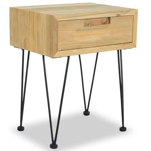Noćni ormarići 2 kom 40 x 30 x 50 cm od masivne tikovine Cijena