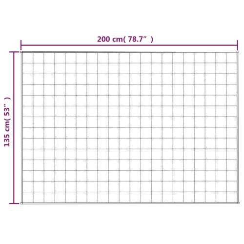 Teška deka svijetla krem 135x200 cm 10 kg od tkanine - Krema 135 x 200 cm 1 10 kg Cijena