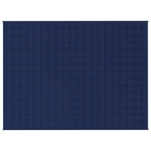 Teška deka plava 150x200 cm 7 kg od tkanine - Plava 150 x 200 cm 1 7 kg Cijena