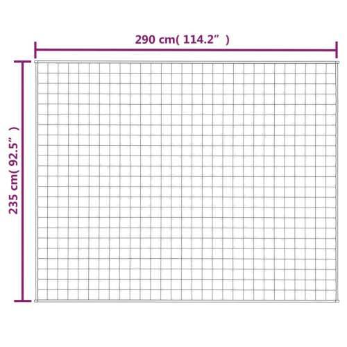 Teška deka plava 235x290 cm 15 kg od tkanine - Plava 235 x 290 cm 1 15 kg Cijena