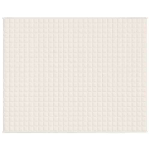 Teška deka svijetla krem 235x290 cm 15 kg od tkanine - Krema 235 x 290 cm 1 15 kg Cijena