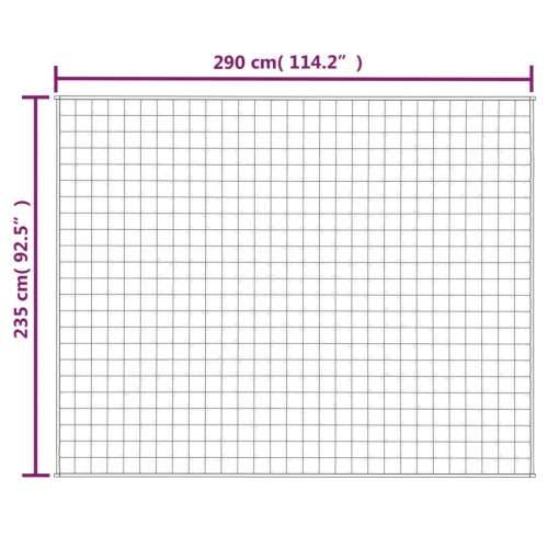 Teška deka svijetla krem 235x290 cm 15 kg od tkanine - Krema 235 x 290 cm 1 15 kg Cijena