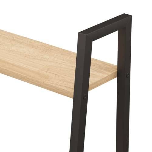 Samostojeće police s 5 razina svjetlosmeđe i crne 56x35x174 cm - Svjetlosmeđa 1 174 cm Cijena