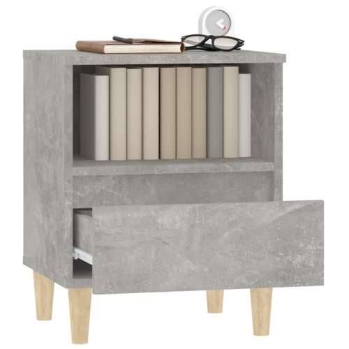 Noćni ormarići 2 kom siva boja betona 40x35x50 cm - Beton siva 2 Cijena