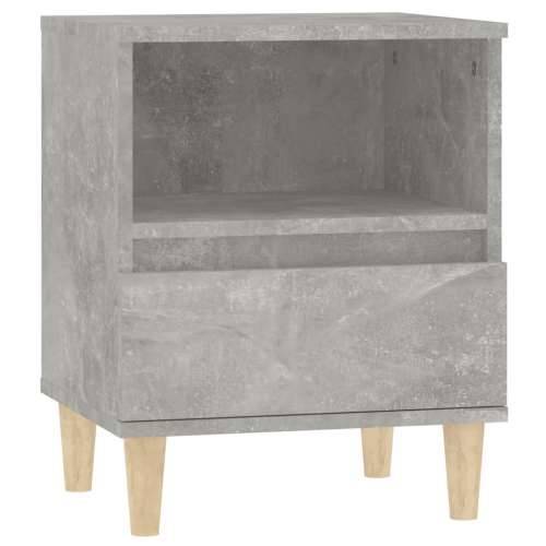 Noćni ormarići 2 kom siva boja betona 40x35x50 cm - Beton siva 2 Cijena