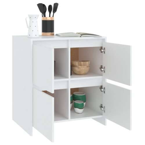 Komoda bijela 70 x 41 x 75 cm od konstruiranog drva - Bijela 1 Cijena