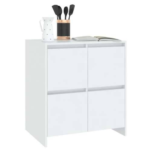 Komoda bijela 70 x 41 x 75 cm od konstruiranog drva - Bijela 1 Cijena