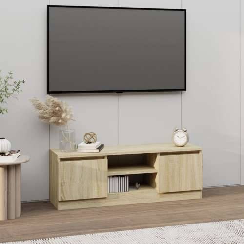 TV ormarić s vratima boja hrasta sonome 102 x 30 x 36 cm - sonoma hrast 1 Cijena