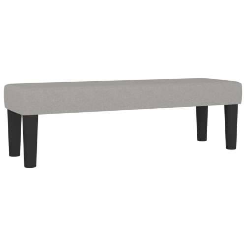 Krevet s oprugama i madracem svjetlosivi 140x190 cm od tkanine - Svjetlosiva 140 x 190 cm gumbi Cijena