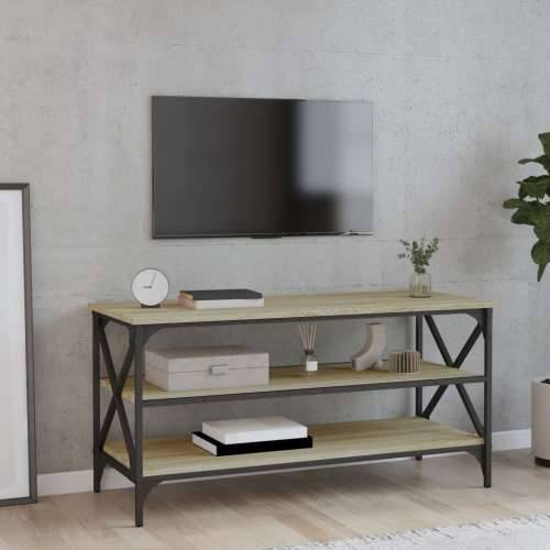 TV ormarić boja hrasta 100 x 40 x 50 cm od konstruiranog drva - sonoma hrast 100 x 40 x 50 cm 1 Cijena