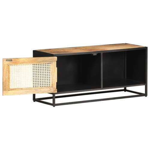 TV ormarić 90x30x40 cm od grubog drva manga i prirodne trske Cijena