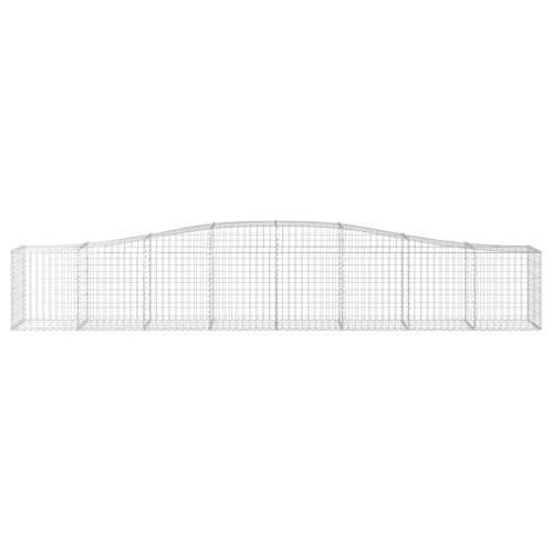 Gabion - Gabion ograde - Gabionska košara s lukom 400x50x60/80 cm pocinčano željezo - 400 x 50 x 60/80 cm 1 Cijena