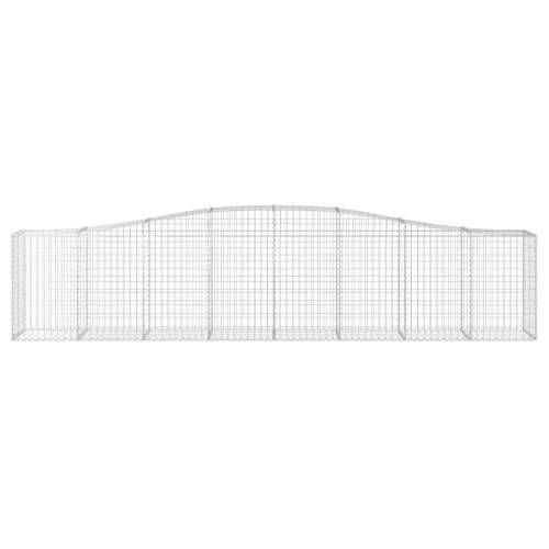 Gabion - Gabion ograde - Gabionska košara s lukom 400x50x80/100 cm pocinčano željezo - 400 x 50 x 80/100 cm 1 Cijena