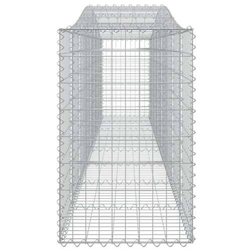 Gabion - Gabion ograde - Gabionska košara s lukom 400x50x80/100 cm pocinčano željezo - 400 x 50 x 80/100 cm 1 Cijena
