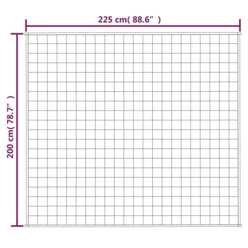 Teška deka siva 200x225 cm 9 kg od tkanine - Siva 200 x 225 cm 1 9 kg Cijena