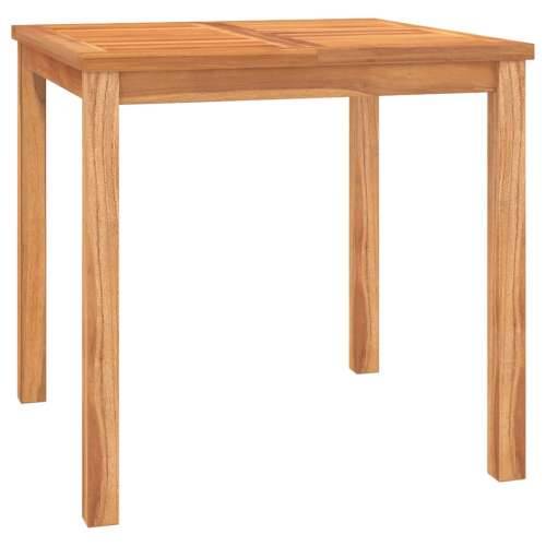 Vrtna garnitura - 5-dijelni vrtni blagovaonski set od masivne tikovine - 80 x 80 x 77 cm 4 Cijena