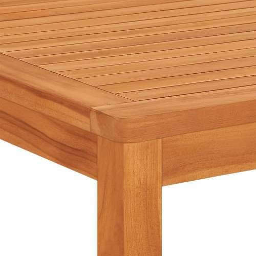 Vrtna garnitura - 5-dijelni vrtni blagovaonski set od masivne tikovine - 80 x 80 x 77 cm 4 Cijena