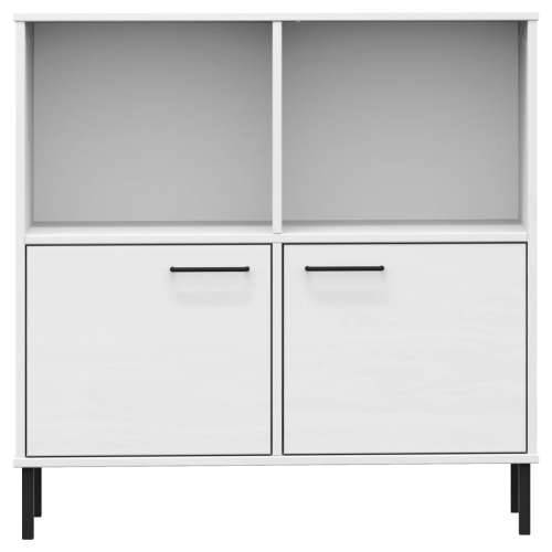 Regal za knjige bijeli 90x35x90,5 cm drveni OSLO - Bijela 1 Cijena