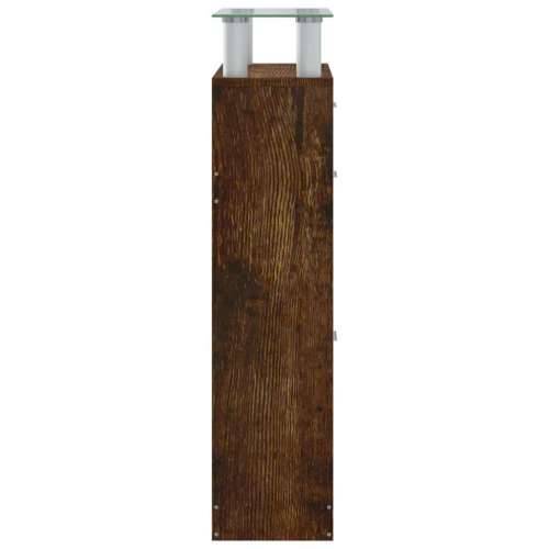 Ormarić za cipele boja hrasta 63x24x104 cm konstruirano drvo - Dimljeni hrast 1 Cijena