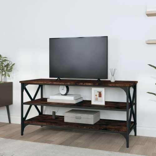TV ormarić boja dimljenog hrasta 100x40x50 cm konstruirano drvo - Dimljeni hrast 100 x 40 x 50 cm 1 Cijena