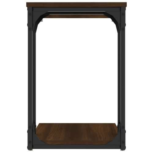 Bočni stolić boja smeđeg hrasta 50x35x52 cm konstruirano drvo - Smeđi hrast 50 x 35 x 52 cm 1 Cijena
