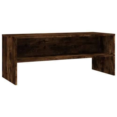 TV ormarić boja dimljenog hrasta 100x40x40 cm konstruirano drvo - Dimljeni hrast 1 Cijena