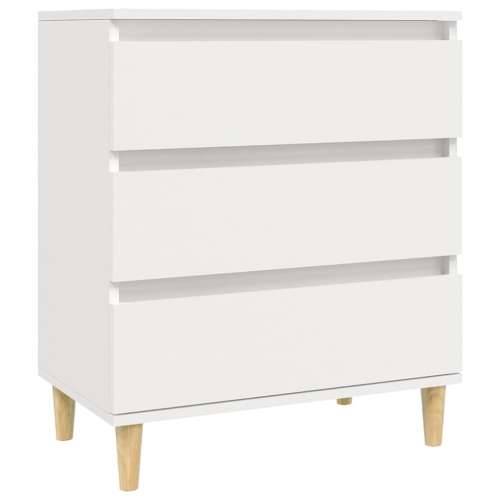 Komoda bijela 60 x 35 x 70 cm od konstruiranog drva - Bijela 1 Cijena