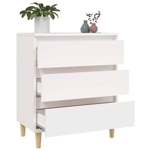 Komoda bijela 60 x 35 x 70 cm od konstruiranog drva - Bijela 1 Cijena