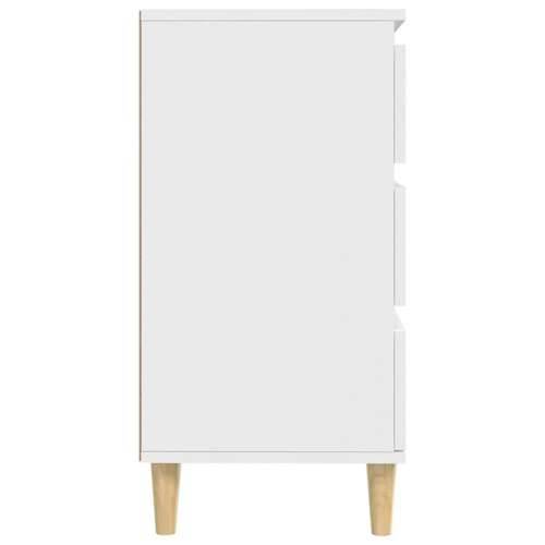 Komoda bijela 60 x 35 x 70 cm od konstruiranog drva - Bijela 1 Cijena