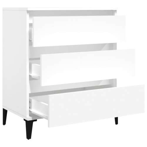 Komoda bijela 60 x 35 x 70 cm od konstruiranog drva - Bijela 1 Cijena