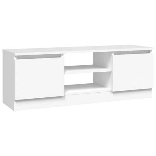 TV ormarić s vratima bijeli 102 x 30 x 36 cm - Bijela 1 Cijena