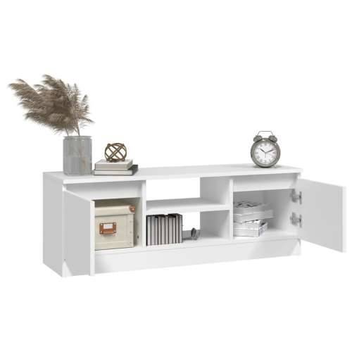 TV ormarić s vratima bijeli 102 x 30 x 36 cm - Bijela 1 Cijena