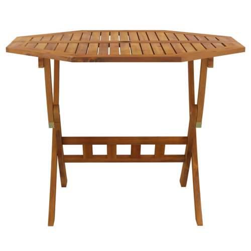 Sklopivi vrtni stol 90 x 75 cm od masivnog bagremovog drva Cijena