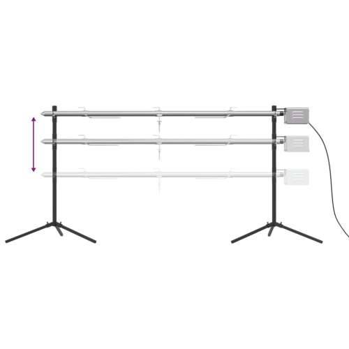 Automatski roštilj s motorom nehrđajući čelik 150x46,5x82,5 cm - 150 x 46.5 x 82.5 cm 1 Cijena