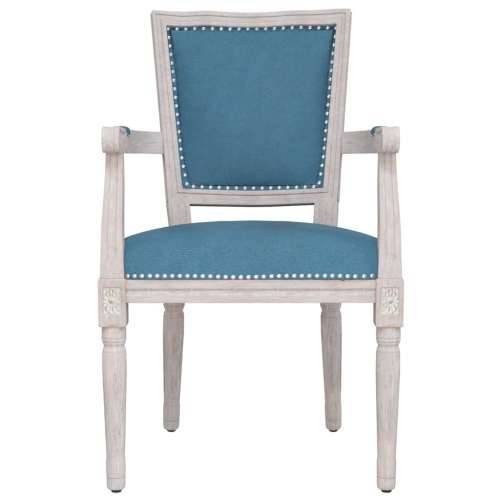 Blagovaonska stolica plava baršunasta Cijena