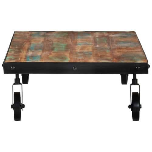 Stolić za kavu s kotačima 100x60x26 cm masivno obnovljeno drvo - 100 x 60 x 26 cm 1 masivno obnovljeno drvo Cijena