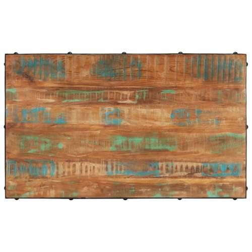 Stolić za kavu s kotačima 100x60x26 cm masivno obnovljeno drvo - 100 x 60 x 26 cm 1 masivno obnovljeno drvo Cijena