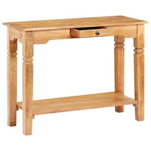 Konzolni stol 100 x 40 x 76 cm od masivnog bagremovog drva Cijena
