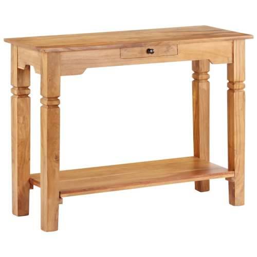 Konzolni stol 100 x 40 x 76 cm od masivnog bagremovog drva Cijena