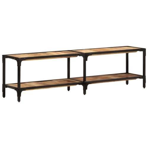 TV ormarić 150 x 30 x 41 cm od masivnog drva manga - 1 41 cm 150 cm masivno drvo manga Cijena