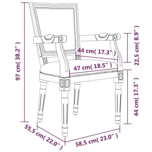 Blagovaonska stolica bež od tkanine Cijena
