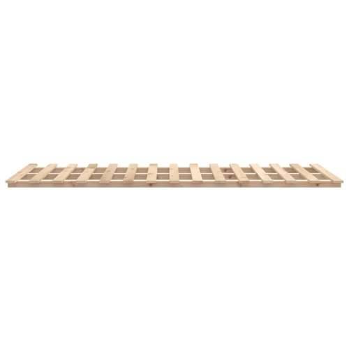 Okvir za krevet 140x200 cm od masivne borovine - Prirodna 140 x 200 cm Cijena