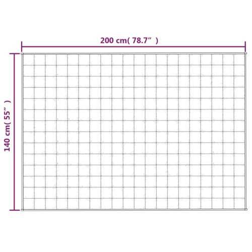 Teška deka svijetla krem 140x200 cm 6 kg od tkanine - Krema 140 x 200 cm 1 6 kg Cijena