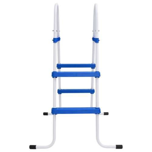 Ljestve za bazen plavo-bijele 84 cm čelične Cijena