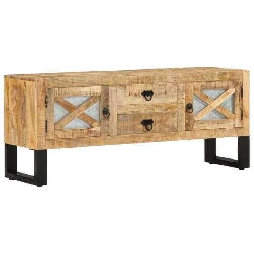 TV ormarić 110 x 30 x 45 cm od grubog drva manga Cijena