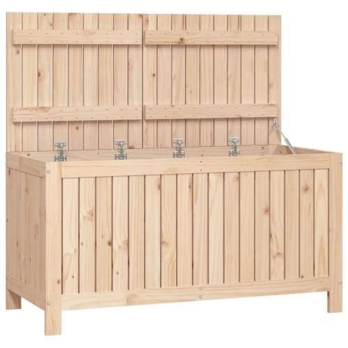 Vrtna kutija za pohranu 121x55x64 cm od masivne borovine - Prirodna boja bora 121 x 55 x 64 cm Cijena